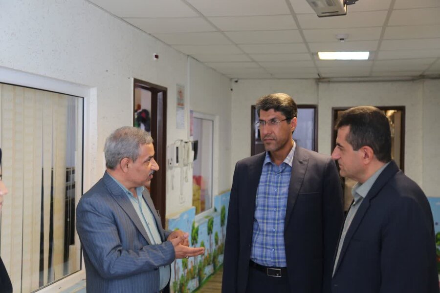 بازدید مشاور وزیر تعاون، کار و رفاه اجتماعی از شیرخوارگاه مریم سنندج