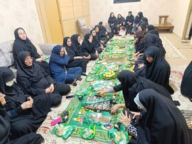 سوگواری محبان اهل‌البیت(ع) در سالروز شهادت سه ساله حضرت اباعبدالله الحسین (ع)