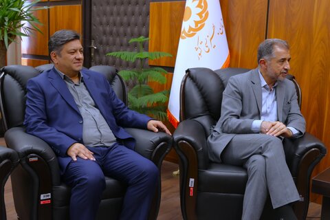 دیدار آقای دکتر رامین نماینده تهران با رئیس سازمان بهزیستی کشور