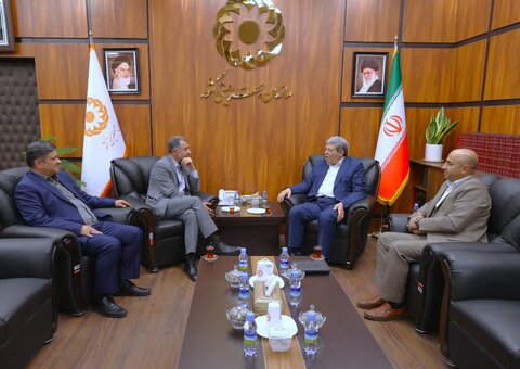 دیدار آقای دکتر رامین نماینده تهران با رئیس سازمان بهزیستی کشور