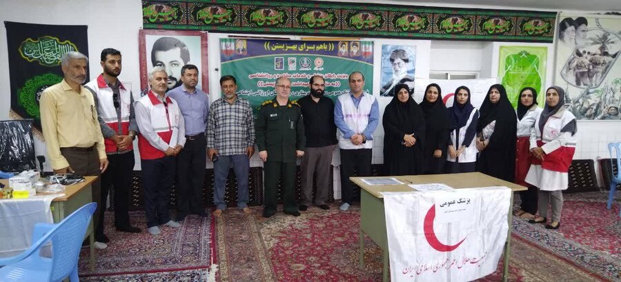 املش | برگزاری اردوی جهادی بهزیستی در روستای چمنستان شهرستان املش