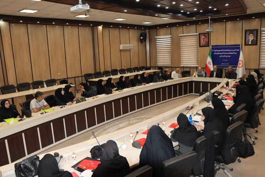 برگزاری جلسه آموزشی دستورالعمل جدید کمیسیون پزشکی I.C.F. با حضور اعضای تخصصی در بهزیستی استان مرکزی