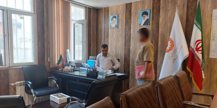 طالقان | ملاقات رئیس اداره بهزیستی شهرستان طالقان با جامعه هدف محترم