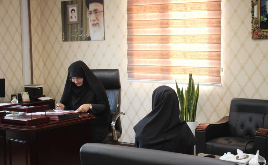 دیدار چهره‌ به‌ چهره مدیرکل بهزیستی البرز با جامعه هدف محترم