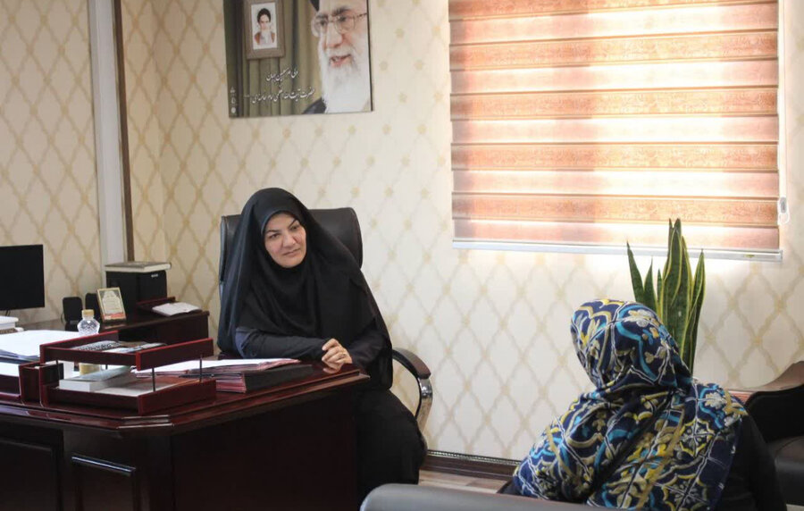 دیدار چهره‌ به‌ چهره مدیرکل بهزیستی البرز با جامعه هدف محترم