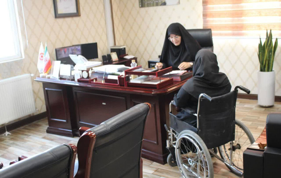 دیدار چهره‌ به‌ چهره مدیرکل بهزیستی البرز با جامعه هدف محترم