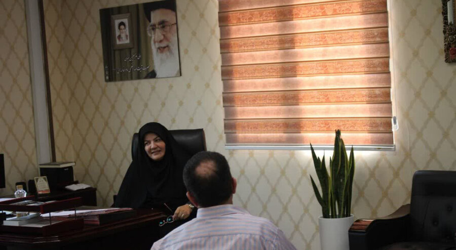 دیدار چهره‌ به‌ چهره مدیرکل بهزیستی البرز با جامعه هدف محترم