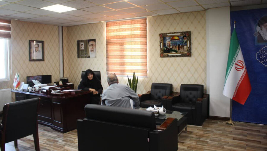 دیدار چهره‌ به‌ چهره مدیرکل بهزیستی البرز با جامعه هدف محترم