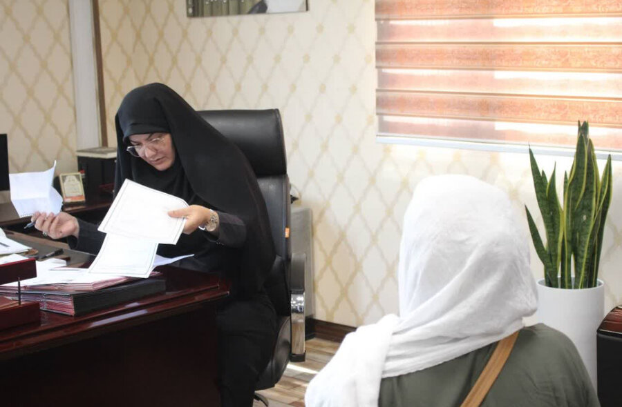 دیدار چهره‌ به‌ چهره مدیرکل بهزیستی البرز با جامعه هدف محترم