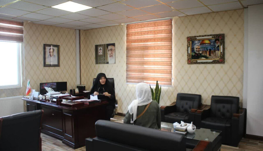 دیدار چهره‌ به‌ چهره مدیرکل بهزیستی البرز با جامعه هدف محترم