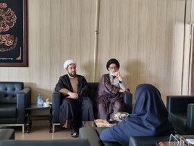گزارش تصویری| حجت الاسلام والمسلمین سید علی موسوی امام جمعه قیدار با مدیرکل بهزیستی استان زنجان دیدار و گفت وگو کرد