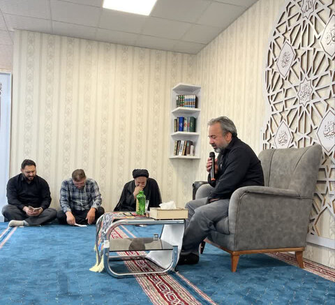 ساوجبلاغ | برگزاری مراسم اربعین شهدای اقتدار ایران و حضرت رقیه خاتون در بهزیستی شهرستان ساوجبلاغ