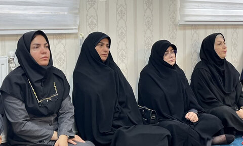 ساوجبلاغ | برگزاری مراسم اربعین شهدای اقتدار ایران و حضرت رقیه خاتون در بهزیستی شهرستان ساوجبلاغ