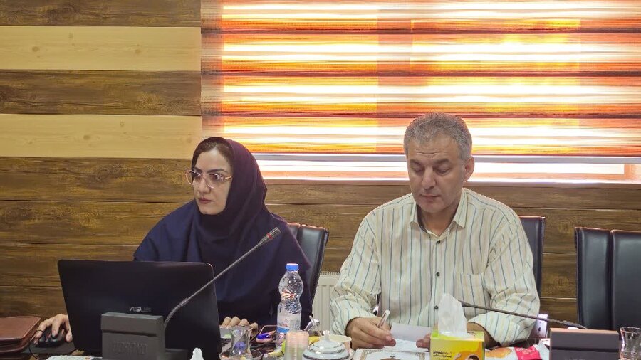 حضور معاون رئیس مرکز امور حقوقی و بودجه سازمان بهزیستی کشور در اداره‌کل بهزیستی استان سمنان 