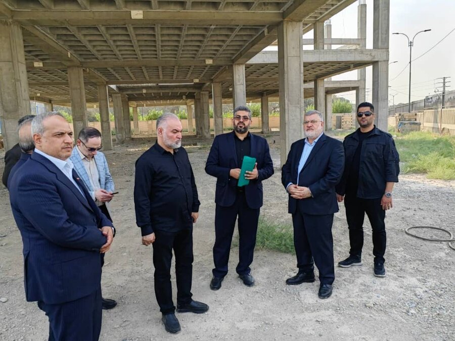 استاندار تهران از پروژه ورزشگاه چندمنظوره جانبازان و معلولین شهرستان قدس بازدید کرد / تأکید بر تسریع در تکمیل پروژه و رفع نیازهای ورزشی جامعه معلولان استاندار تهران از پروژه ورزشگاه چندمنظوره جانبازان و معلولین شهرستان قدس بازدید کرد / تأکید بر تسریع در تکمیل پروژه و رفع نیازهای ورزشی جامعه معلولان