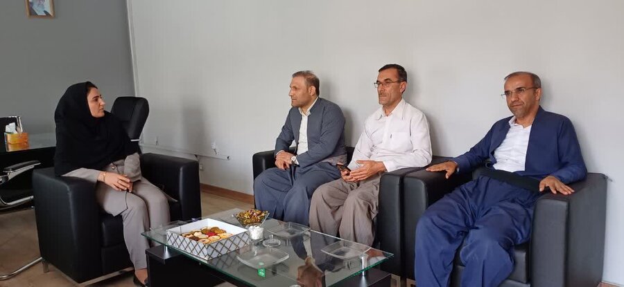 هماندیشی بهزیستی و کمیته امداد مریوان برای جذب مشارکتهای مردمی