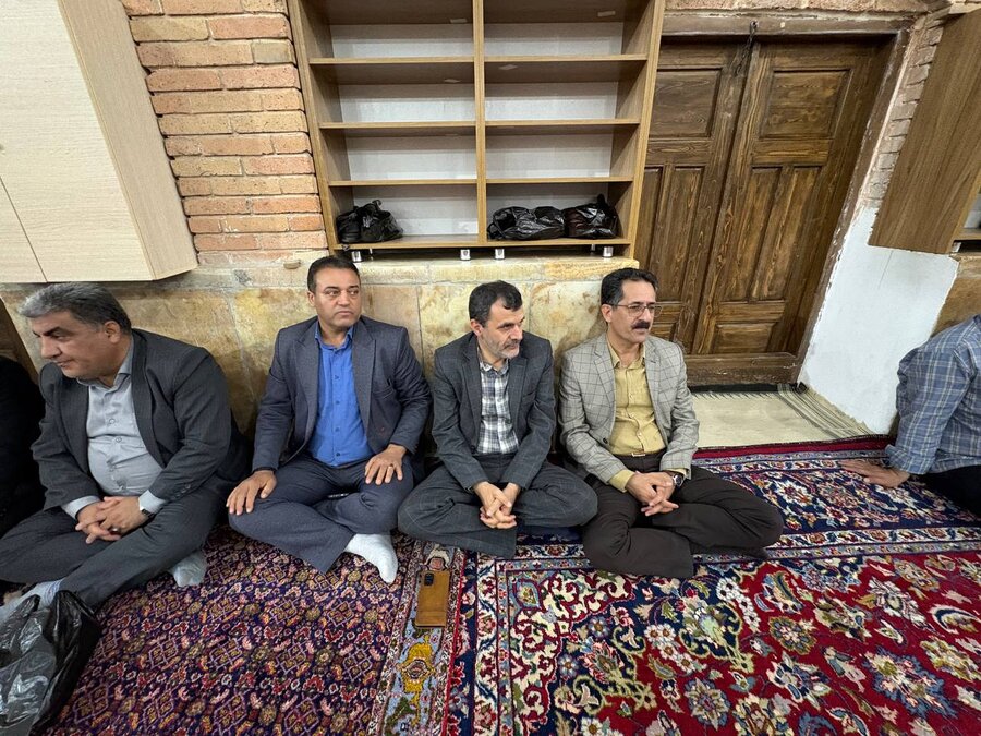 سنندج | حضور کارکنان بهزیستی در مراسم اربعین شهدای اقتدار ایران اسلامی