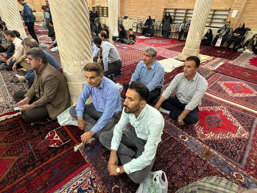 سنندج | حضور کارکنان بهزیستی در مراسم اربعین شهدای اقتدار ایران اسلامی