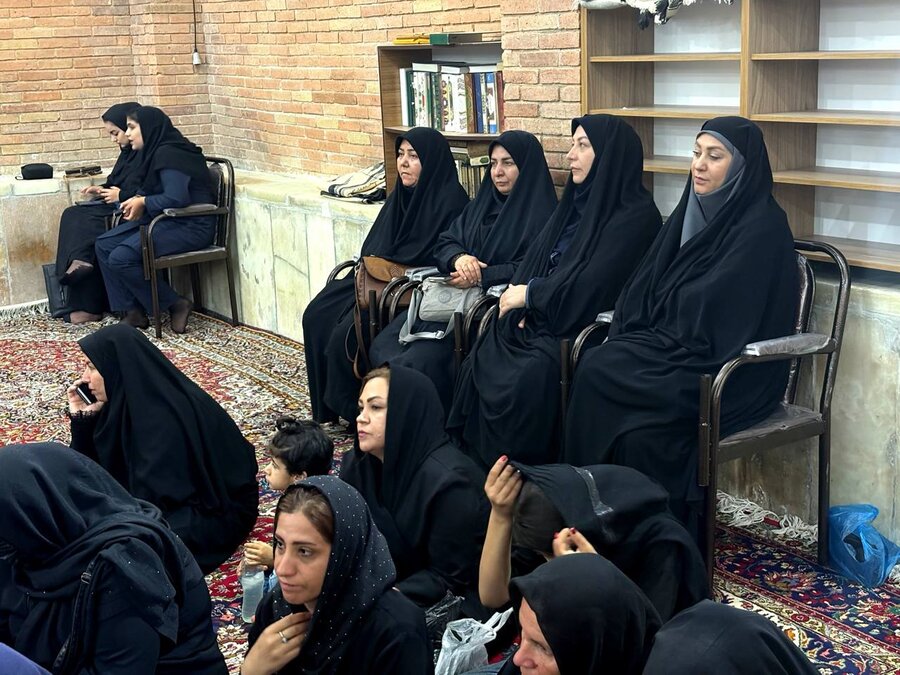 سنندج | حضور کارکنان بهزیستی در مراسم اربعین شهدای اقتدار ایران اسلامی