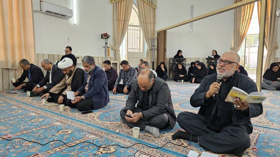 برگزاری مراسم سوگواری و نشست بصیرتی در اداره‌کل بهزیستی سیستان و بلوچستان
