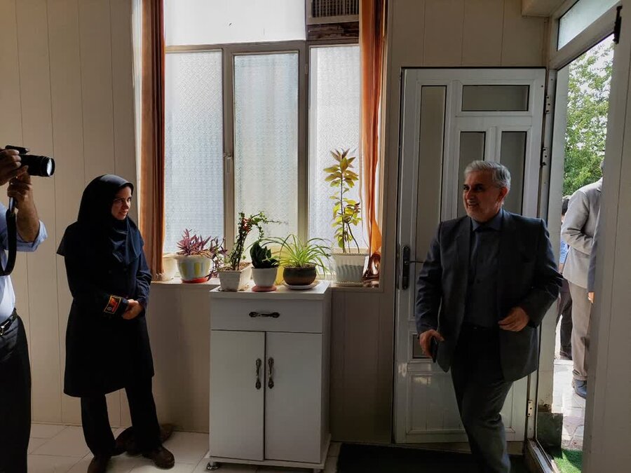 بازدید رئیس سازمان بهزیستی کشور از مرکز اورژانس اجتماعی میانه