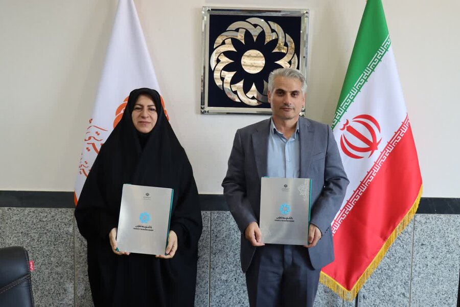  انعقاد تفاهم‌نامه همکاری بین بهزیستی اردبیل و بانک توسعه تعاون برای ارتقاء خدمات بانکی به کارکنان و جامعه هدف