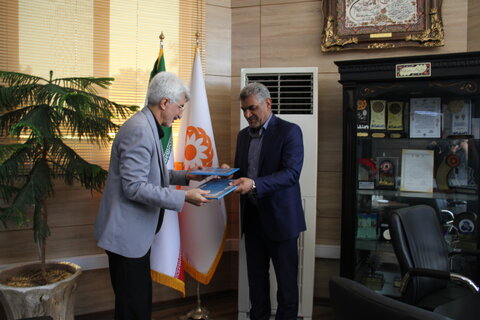 انعقاد تفاهم نامه همکاری مشترک فی مابین بهزیستی و اداره  کل میراث،گردشگری و                                                                                                                صنایع دستی استان فارس