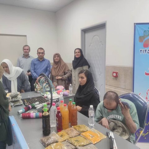 افتتاح سرای محله مهرشهر با حضور مسئولین شهری و مشارکت مددجویان کارآفرین