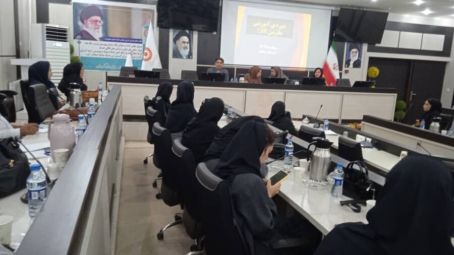 سنندج | برگزاری دوره آموزشی ماتریس CBR ویژه تسهیل‌گران و مسئولان مراکز مثبت زندگی 