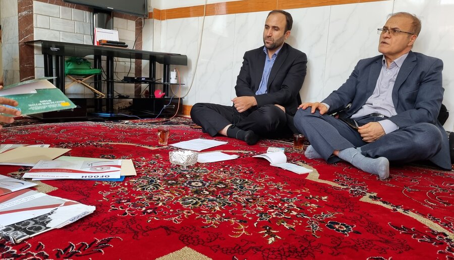 بازدید از منزل مددجویان بازدید از منزل مددجویان