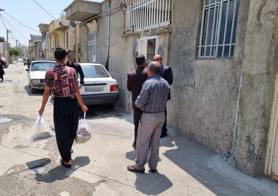 بازدید از منزل مددجویان