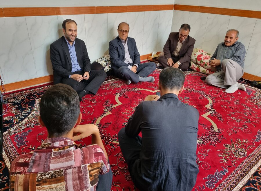 بازدید از منزل مددجویان