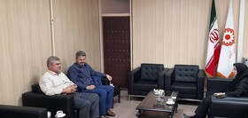 گزارش تصویری| رئیس دانشگاه پیام نور زنجان با مدیرکل بهزیستی استان دیدار کرد