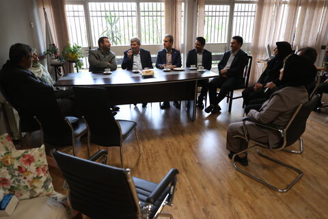 بازدید رئیس سازمان بهزیستی کشور از موسسه نیکوکاری مهرطه