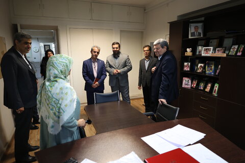 بازدید رئیس سازمان بهزیستی کشور از موسسه نیکوکاری مهرطه