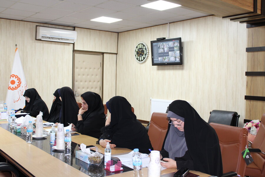 جلسه شورای اقامه نماز بهزیستی گیلان