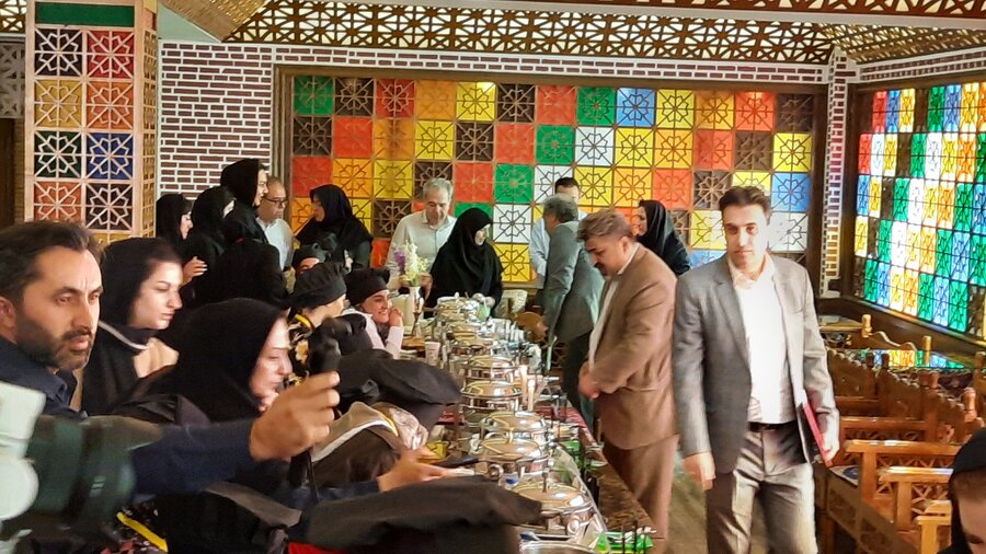 جشنوارهای با عطر غذا، طعم امید و رنگ توانمندی