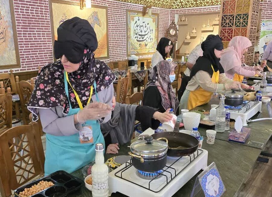 جشنوارهای با عطر غذا، طعم امید و رنگ توانمندی