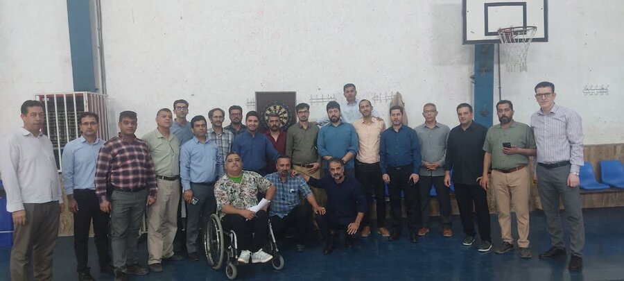 مسابقات دارت ویژه کارکنان آقا در سالن شهید طاهری اداره کل بهزیستی استان گلستان برگزار شد