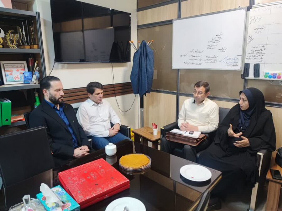 دیدار مدیرکل،  با مدیرکل دفتر مشاوره بهزیستی کشور