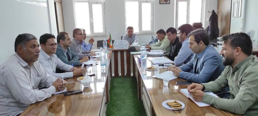 جلسه کارگروه میز نماد شهرستان چهاربرج