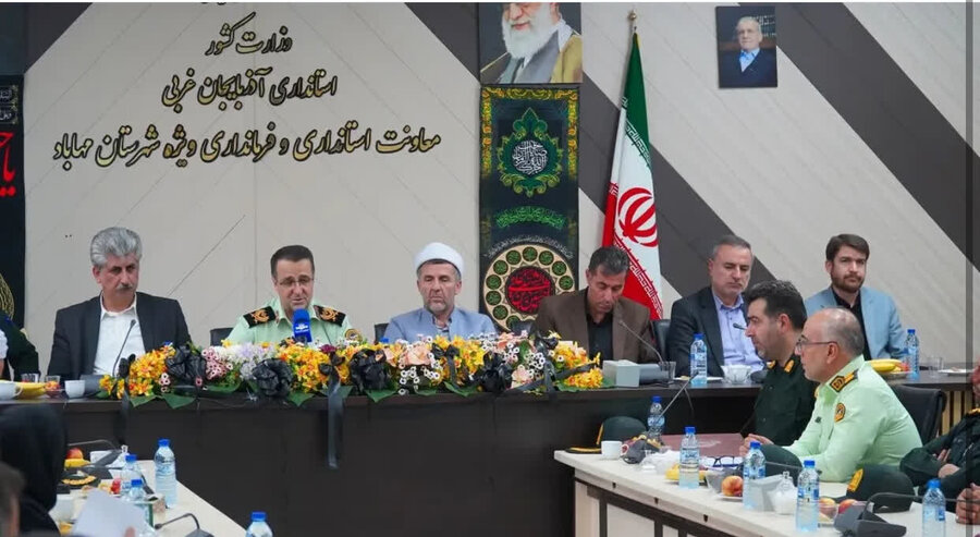 جلسه شورای اداری شهرستان مهاباد برگزار شد