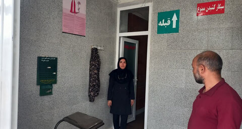 ساوجبلاغ | بازدید میدانی از مجتمع های بین راهی ۱۱۰ و ایران زمین توسط تیم تخصصی کمیته فنی مناسب سازی