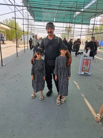 گزارش تصویری| جلوه هایی دیدنی از حضور کودکان در مرز مهران