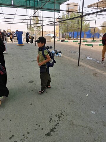 گزارش تصویری| جلوه هایی دیدنی از حضور کودکان در مرز مهران