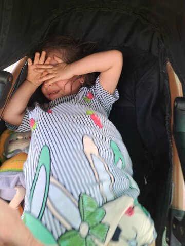 گزارش تصویری| جلوه هایی دیدنی از حضور کودکان در مرز مهران