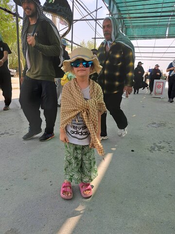 گزارش تصویری| جلوه هایی دیدنی از حضور کودکان در مرز مهران