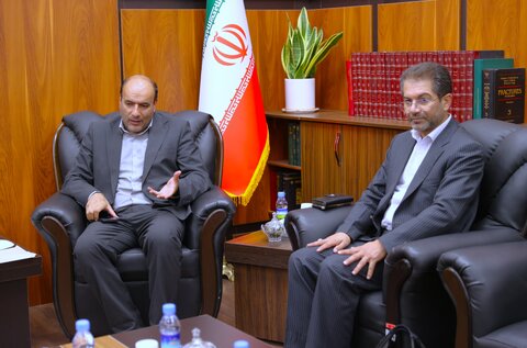 دیدار آقای نثاری نماینده نهاوند با رئیس سازمان بهزیستی کشور