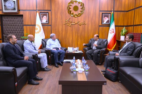 دیدار نمایندگان مجلس شورای اسلامی با رئیس سازمان بهزیستی کشور