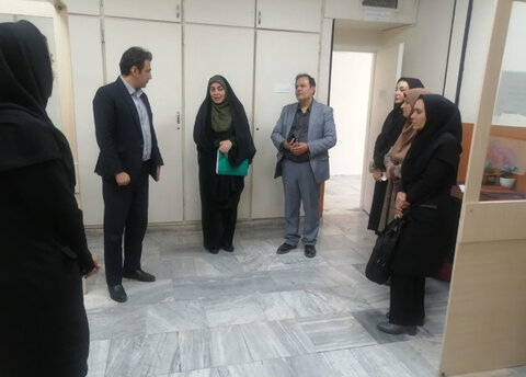 بازدید سرزده دفتر بازرسی کشور و استان البرز از اورژانس اجتماعی نجات کرج